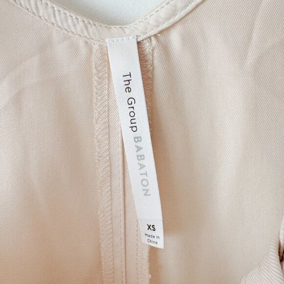 Aritzia The Group by Babaton Calipso Jumpsuit Overalls Cream Size XS - Picture 9 of 10